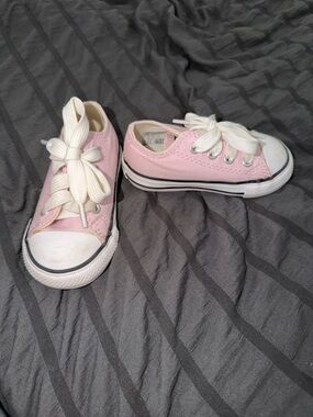 Kids Converse Sneakers with White Laces